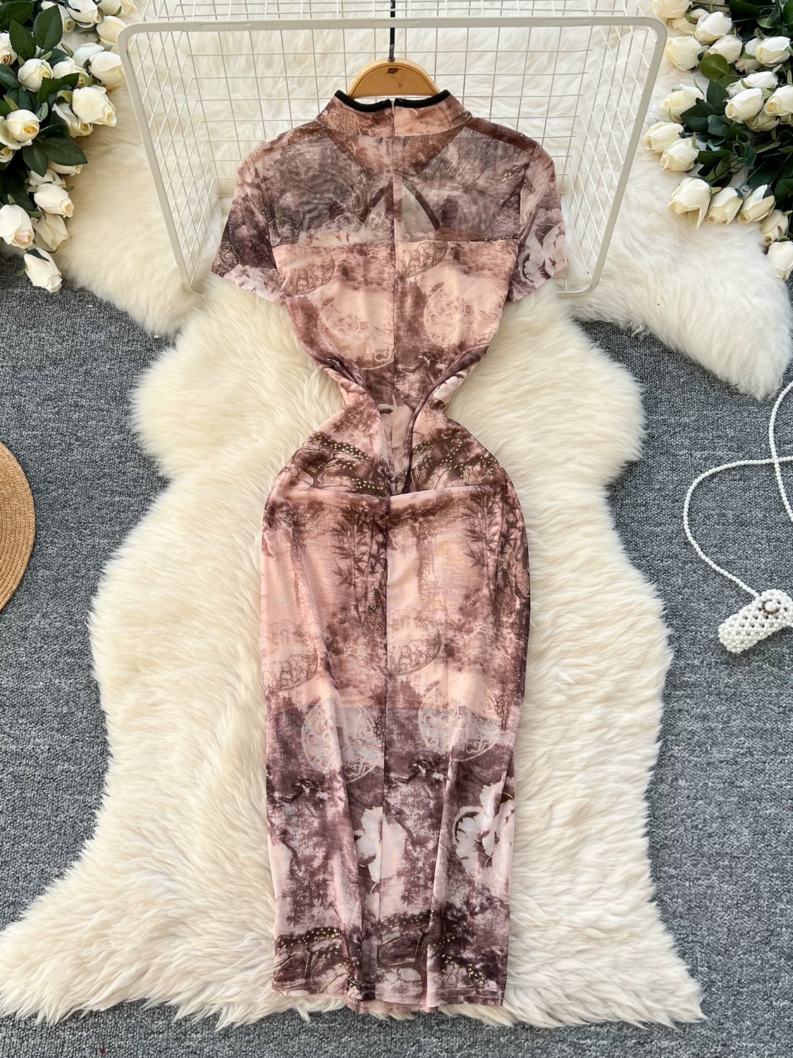 Message received qipao dress Q217 images